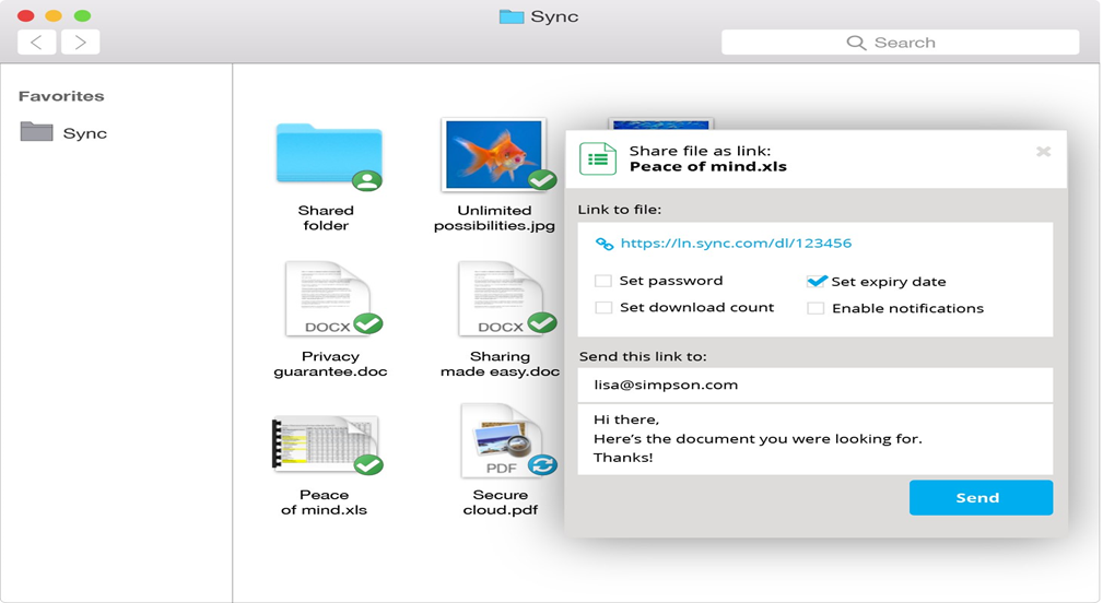 sync.com cloud storage